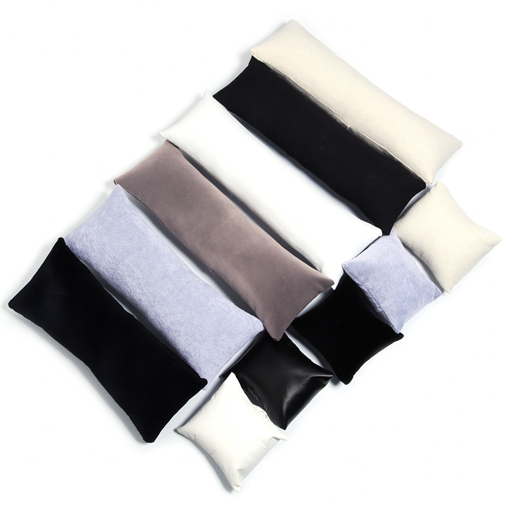 PUレザーベルベットジュエリーピロー,時計スタンド,ブレスレ - Ring Bearer Pillow のレビューと価格