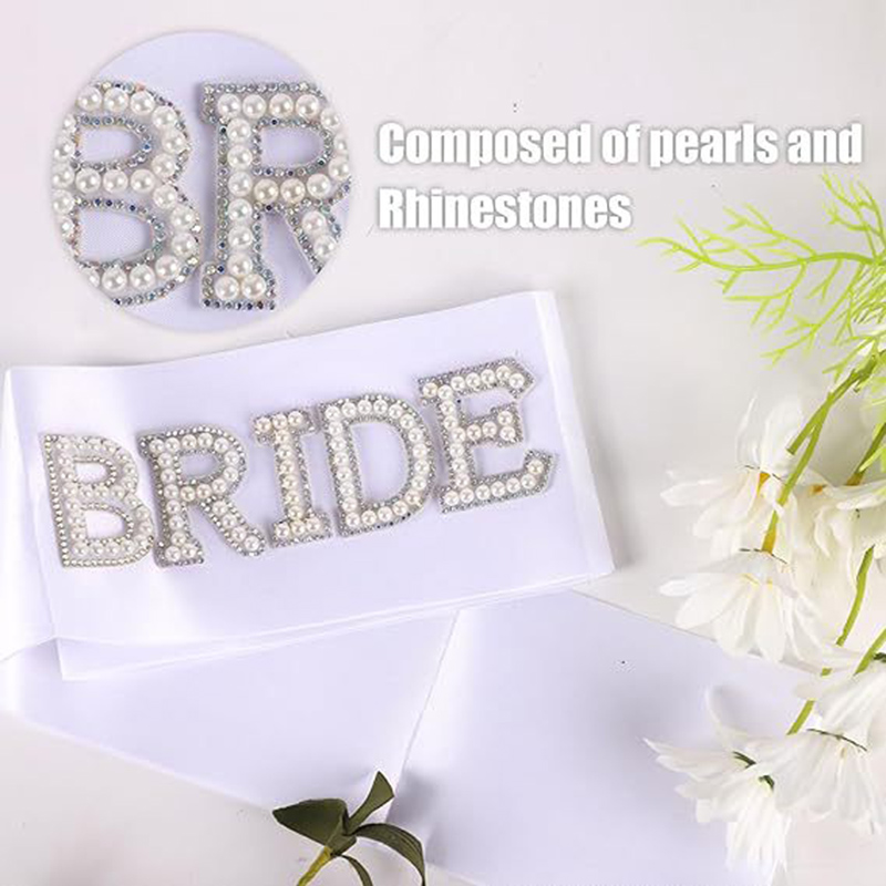 1pc 2025 花嫁にショルダーストラップ白人工水ドリル独 - Wedding Water Supply のレビューと価格