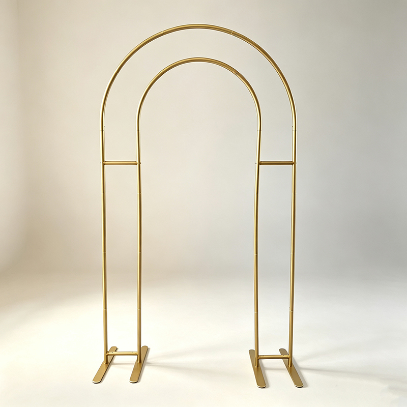 オープンアーチ背景スタンド、ダブルアーチフレーム、U字型ウェ - Wedding Balloon Arch のレビューと価格
