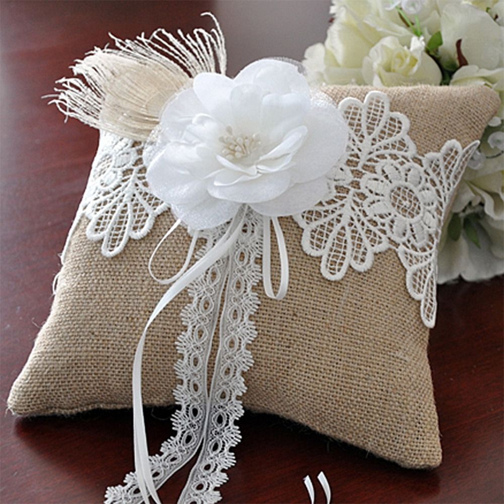 15*15 センチメートル 20*20 センチメートルリング - Ring Bearer Pillow のレビューと価格