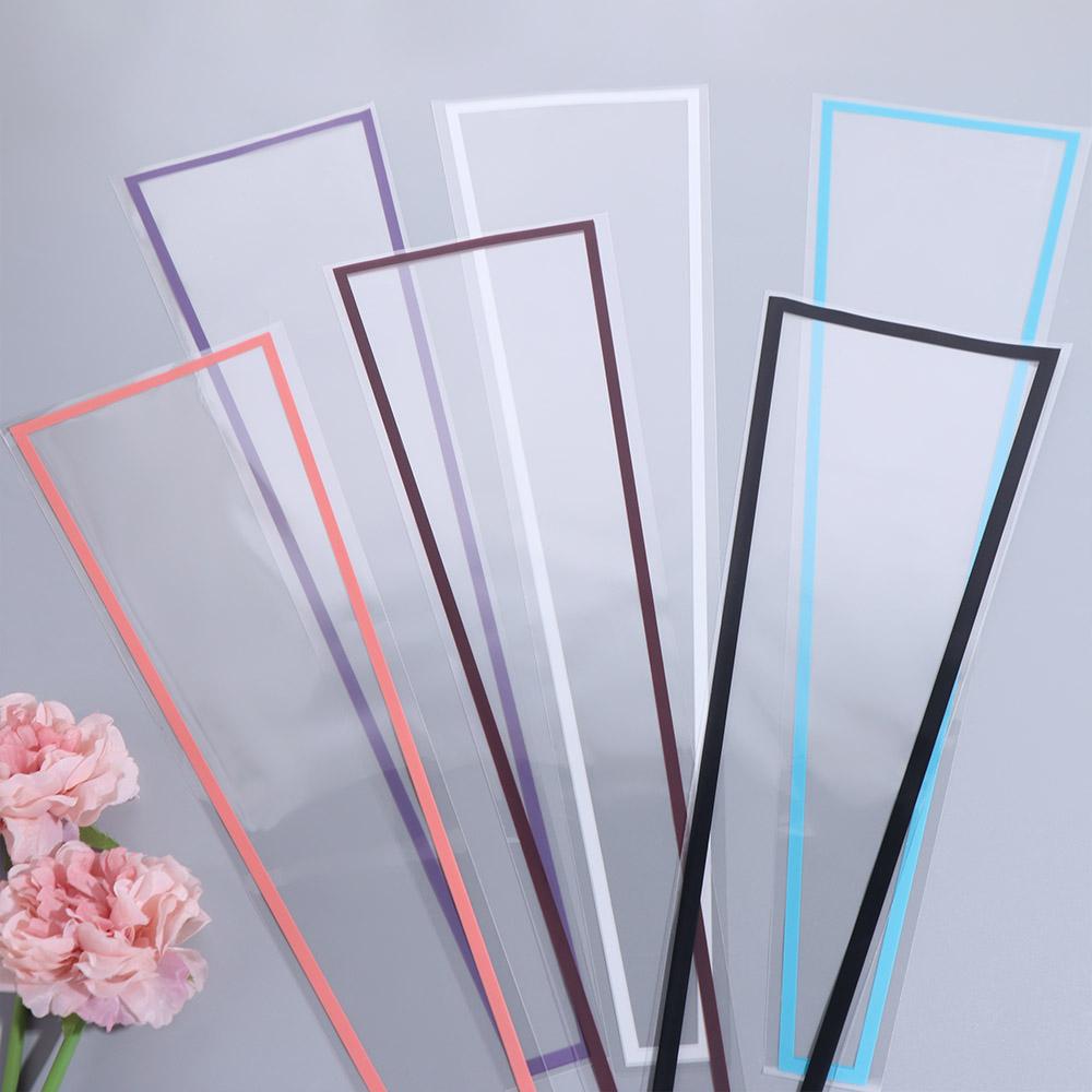 50 個透明花包装袋防水ビニール袋包装紙パッケージ用品花束梱 - Wedding Packaging のレビューと価格