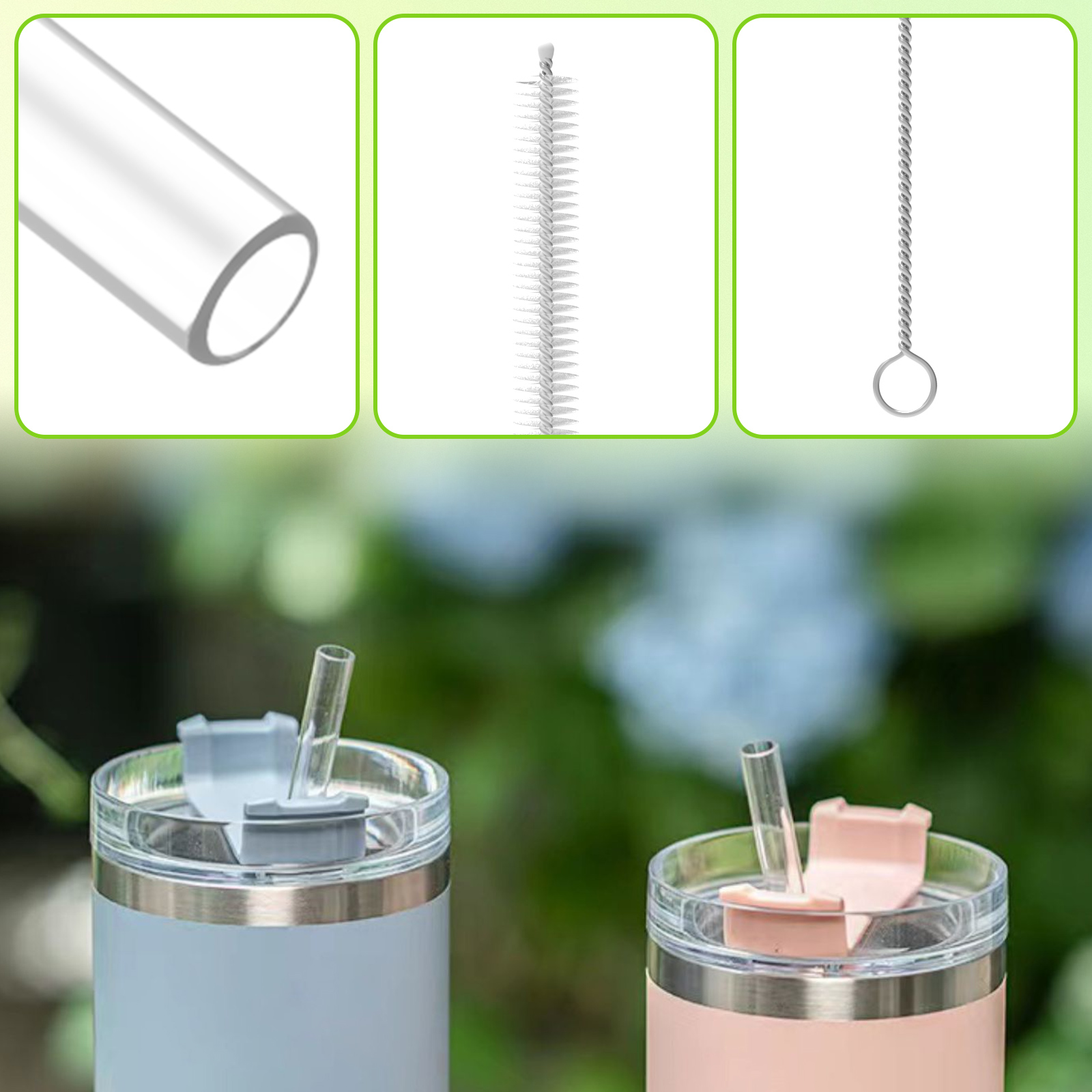 ストロー スムージー ドリンクウェア ストロー ウォーターボ - Wedding Water Supply のレビューと価格